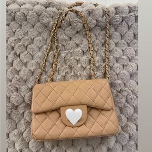 Quilted Fashion Bag CC Clasp
